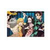 Bolsa de Viaje Multifuncional con Estampado de Demon Slayer Z-Blade para Pasaporte, Portapasaporte de Viaje, Funda Protectora de Documentos de PU