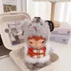 Solo ropa de muñeca: Colgante de muñeca de peluche de vinilo de la serie Hirono Road Log, conjunto de ropa para muñeca Hirono, abrigo, sombrero