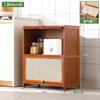 Estante de condimentos para cocina, estante de almacenamiento, estante de fijación, gabinete de almacenamiento multifuncional en capas, gabinete, aparador