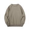 Direto da fábrica American High Street nevoeiro marca de moda essentials peito reunindo carta de impressão camisola gola dos homens