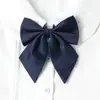 Pajarita Estilo Japonés para Graduadas, Pajarita Versátil Estilo Academia, Pajarita de Color Sólido
