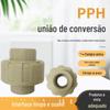 Dias úmidos WPP abastecimento de água União PVC União cinza plástico abastecimento de água acessórios conversão União atacado