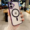 Nueva Funda Magnética para Teléfono con Acabado Mate y Tacto de Piel para iPhone 17 Pro, Todo Incluido, Anti-Caídas, Acrílico, Funda Protectora para Apple 16