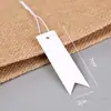 Etiqueta de Precio con Cordón Elástico en Blanco Material de Etiqueta Tarjeta Colgante Joyería Cordón para Joyería Etiqueta de Precio para Joyería