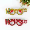 Nuevas gafas decorativas navideñas para adultos y niños, regalo de Navidad, suministros para fiestas, marcos de gafas creativos, venta al por mayor