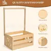 Cesta Multifuncional de Madera para Ropa y Juguetes del Bebé en Casa, Perchero Simple, Estante de Almacenamiento para Muñecas y Artículos Varios
