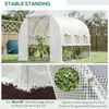 ZhiXiao Comercio Electrónico Transfronterizo Invernadero de Jardín Casa de Flores tipo Túnel Casa Pequeña Cálida 2m*2m*0.2 Fabricante de Origen