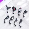 Amazon Varilla de Acero Inoxidable Circonita Micro-Pavimentada Uñas para Ceja Multiestilo Aretes Curvos Anillos para Ceja Europeos y Americanos Accesorios para Ceja Venta al por Mayor