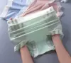 Pantaletas sin costuras de seda de hielo ultrafinas de cintura alta para mujer, entrepierna transpirable 7A con paclitaxel, bragas de control de abdomen talla grande