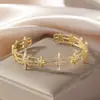 Pulseras Populares de Estrella de Amazon Transfronterizas Europeas y Americanas, Diseño de Nicho, Sensación de Alta Gama, Pulseras Versátiles de Joyería para Mujer al por Mayor