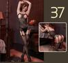 Amor lluvia amor divertido ropa interior tres pasión libre medias ajustadas rasgar sexy traje de red una generación de pelo