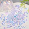 Lentejuelas para uñas láser ultrafinas Accesorios hechos a mano de dopamina creciente Decoraciones multicolores láser flash Venta al por mayor