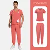 Mais Vendidos Trabalhadores de Salão de Beleza, Casas de Repouso, Médicos, Enfermeiros, Clínicas, Uniformes de Enfermagem, Roupas de Lavar Mãos, Conjuntos Cirúrgicos