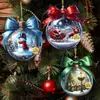 Juego de Decoraciones Navideñas Acrílicas Estilo Bohemio para Decoración de Ventanas del Hogar - Perfecto para Fiestas y Regalos