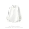 Comercio Exterior Físico 270g Peso Pesado Cuello Alto Henley Sudadera con Capucha Hombre Mezcla de Algodón Media Cremallera Manga Larga Capa Base En Stock Al Por Mayor