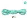 [27] Cordones perezosos, hebilla cápsula sin atar, sujetador de cordón elástico redondo de metal de moda y personalizado de colores, no requiere atar.