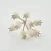 Decoração de feriado transfronteiriça Série de Natal Enfeites de feriado para casa Adereços Romã de nove cabeças artificial Galhos decorativos de cristal de gelo
