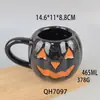 Copo de Vampiro de Halloween Copo de Água Americano Copo de Café Cerâmica Decorativa de Halloween Copo de Cerâmica Neutro Caneca