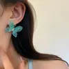 Brincos de Borboleta Coloridos Doces e Fashion para Mulheres, Luxo Leve, Estilo Único e de Alta Qualidade, Brincos da Moda de Celebridades da Internet