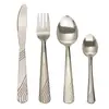 Colher de Aço Inoxidável, Faca de Linha, Colher de Sopa, Garfo, Colher de Chá, Conjunto de Quatro Peças, Louça, Colher para Mexer Café, Colher de Sopa Atacado