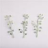Simulación transfronteriza planta verde flor artificial planta falsa decoración accesorios navideños arreglo floral planta de simulación agujas de pino trigéminas de doble cara