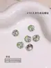Pedras de Strass para Unhas K9 Ovos de Pombo, Celebridade da Internet Strass Oval Super Brilhante Esmeralda Sem Base, Bolas de Strass para Nail Art Prontas