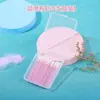 Pincel de Batom Descartável Bastão Portátil Embalagem Individual Cabelo Macio Batom Brilho Labial Linha dos Lábios Armazenamento Feminino Maquiagem Mini Universal