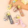 Amuletos de bolso creativos, colgantes de regalo pequeños y creativos, llaveros populares de dibujos animados famosos en internet transfronterizos Labubu