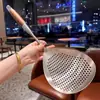 Espumadera de Acero Inoxidable 304 para Fideos, Empanadas y Aceite; Cuchara Coladora de Cocina para el Hogar; Skimmer Ensanchado