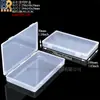 Caja de plástico transparente para accesorios de somier, caja de almacenamiento para piezas de baterías, caja de clasificación de herramientas