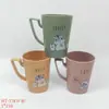 Venta al por mayor Dormitorio de Estudiantes Taza para Lavarse los Dientes y Enjuague Bucal Taza para Lavar en Baño del Hogar Taza de Plástico Taza Simple de Plástico para Cepillarse