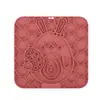 Tapete de Silicone para Lamber Pet Transfronteiriço com Ventosa Embutida, Durável e Fácil de Limpar, Tapete de Silicone de Alimentação Lenta Anti-Engasgo para Cães