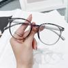 Modelo Nuevo 2023 Xiaohongshu Mismo Estilo Gafas de Montura Redonda Artísticas Retro Gafas para Miopía Montura Gafas Anti Luz Azul Gafas sin Graduación