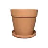 Vasos de Flores de Barro, Plantas Suculentas de Cerâmica Vermelha, Vasos Universais Respiráveis de Cerâmica para Jardim de Varanda, Vasos de Cerâmica Vermelha