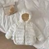 Chaqueta Ligera de Algodón con Relleno para Niños Niños y Niñas Abrigo de Algodón Niños Pequeños y Medianos Ropa de Algodón con Capucha Bebé Otoño e Invierno Nueva Chaqueta de Canalé