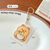 Capabala chaveiro bonito capivara acrílico pingente estudante mochila lápis estojo decoração pequenos acessórios pequeno presente