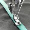 Nuevo Prensatelas Ajustable para Cremallera Invisible T69 Pie de Prensatelas para Máquina de Coser Plana de Aguja Única Prensatelas para Cremallera Prensatelas Auxiliar para Coser Cremalleras