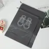 Bolsa para Guardar Zapatos Cubrezapatos No Tejido a Prueba de Polvo Bolsa con Cordón Hogar Viaje Organizador de Clasificación a Prueba de Polvo Cordón de Zapato