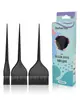 Pincel para Tratamento com Óleo de Cabeleireiro, Pincel para Coloração de Cabelo, Pente de Plástico para Tratamento com Óleo, Pente para Coloração de Cabelo, Pincel com Cerdas Macias para Ferramenta de Tratamento com Óleo de Barbearia, Suprimentos para Cabeleireiro