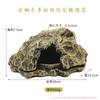 Reptil Mascota Roca Artificial Árbol Cueva Resina Paisajismo Plato de Comida Plato para Tortuga Adornos de Mesa para Tortuga Raíces de Árbol Madera Flotante Refugio Casa para Mascota Reptil