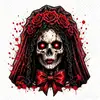 Funda de Almohada Divertida para Coche de Halloween Transfronteriza, Funda Elástica Estampada para Reposacabezas de Coche, Transpirable y Cómoda, Adecuada para Todas las Estaciones