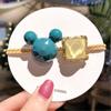 Elástico de Cabelo Mickey Cor Porta de Han Dong Anel Quadrado de Cristal para Cabelo Fada Mori Super Fada Popular na Internet Ins Adorno de Cabelo Elástico de Cabelo
