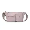 Estilo Workwear Moda Primavera e Verão Leve Resistente à Água Bolsa de Ombro Único com Múltiplos Bolsos Versátil para Viagem Compras Transversal Peitoral para Mulheres