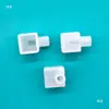 Plugue de Silicone 1010 para Fita LED Neon, Bloqueio, Saída Reta, Saída Lateral, Plug de Furo, Bucha, Plug de Cauda