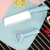 Juego de Cortadores de Acero Inoxidable para Hogar de Cocina Juego Completo Cortador de Carne Cuchillo para Verduras y Frutas Cortador Afilado de Cocina Tabla de Cortar Cuchillo para Mujeres