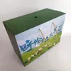 Caixa de presente de leite portátil personalizada caixa de presente especial saco de embalagem de especialidade da pradaria caixa de presente de Ano Novo caixa vazia