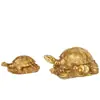 Enfeite de Tartaruga de Cobre, Tartaruga de Latão da Longevidade, Miniatura de Tartaruga de Cobre para Festa de Aniversário, Animal Tartaruga Pisoteada para Aniversário