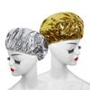 Gorro de Papel de Aluminio Transfronterizo para Comercio Exterior Salón de Belleza Desechable Gorro de Evaporación Papel de Aluminio Gorro para Mascarilla Capilar Aislamiento Térmico