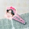 Li Xicheng Merchandise de Celebridade Presilha Acrílica para Cabelo Acessório de Cabelo Item de Suporte para Shows com Fotos