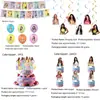 Amazon Katseye Grupo de Meninas Tema K-POP Festa de Aniversário Decorações Pratos de Papel Copos de Papel Balões Faixas Recortes